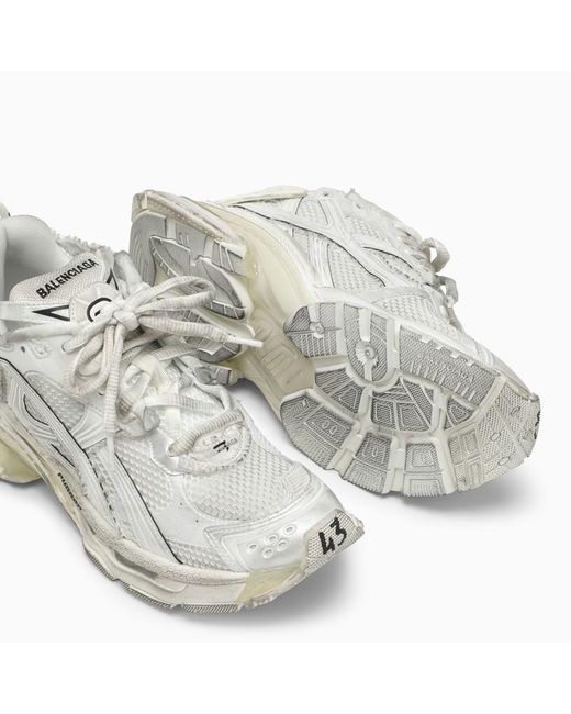 Balenciaga White Runner Sneaker for men