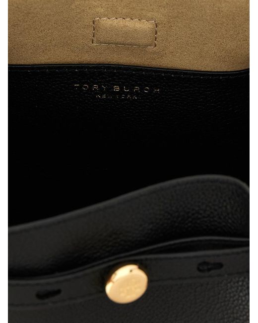 Tory Burch Black 'Romy' Bucket Bag