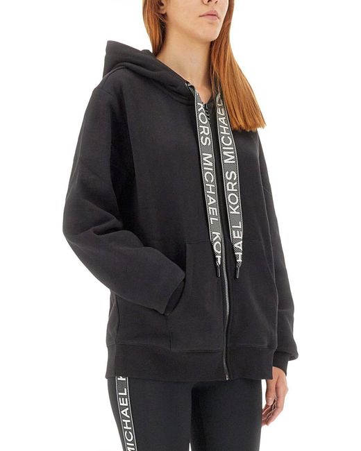 Michael Kors Black Oversize Fit Sweatshirt