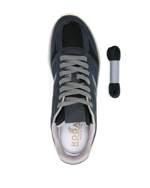 Hogan Blue H Sneakers Shoes for men