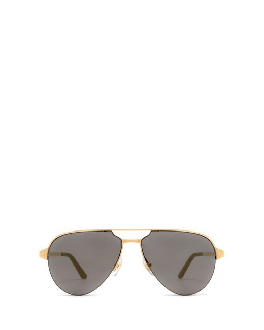 Cartier Metallic Sunglasses for men
