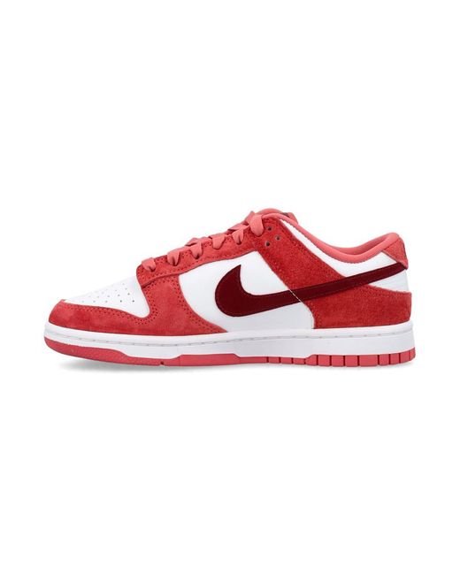 Nike Red Dunk Low Vday Sneakers
