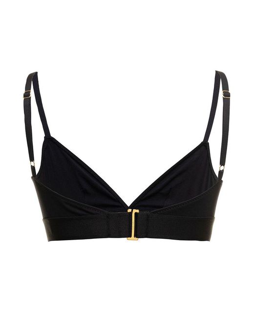 Tom Ford Black Top With Logoed Band