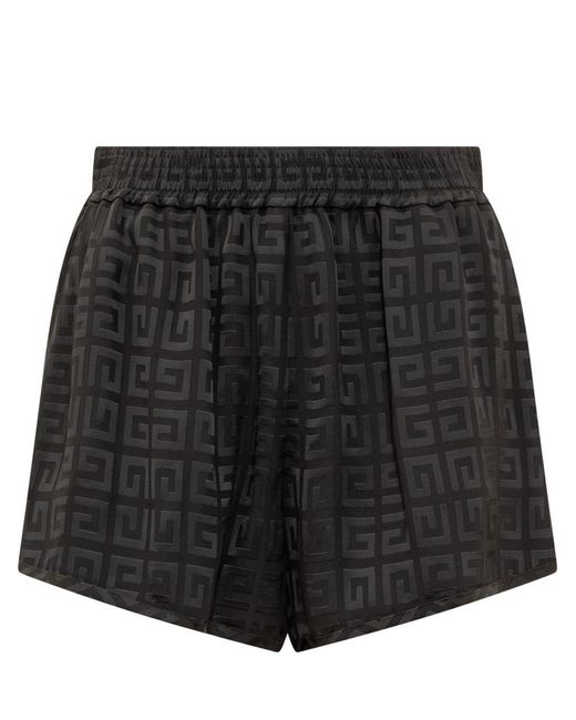 Givenchy Black 4G Shorts