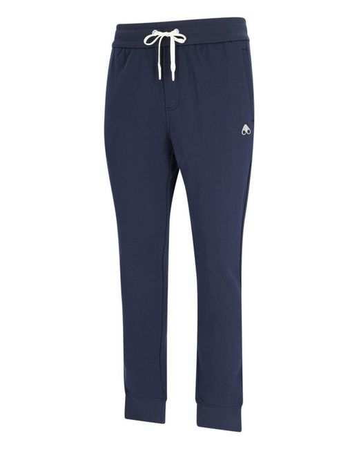 Moose Knuckles Blue Trousers for men