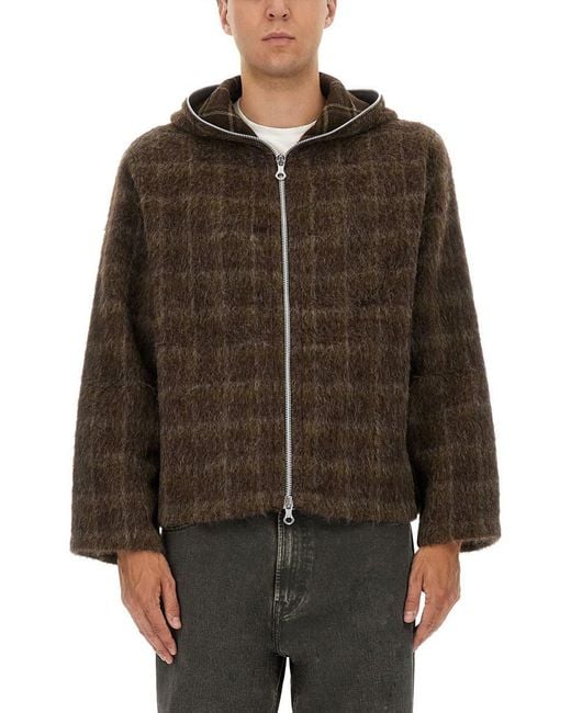 Our Legacy Brown Wool Blend Jacket for men