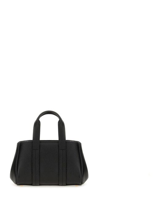 Michael Kors Black Leather "Romee" Bag