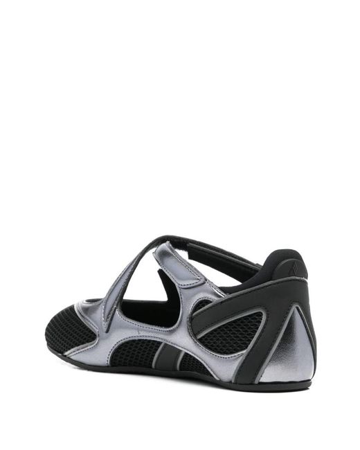 The Attico Black Flat Shoes