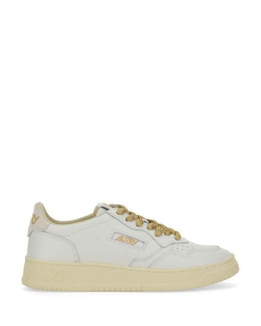 Autry White Medalist Low Sneaker