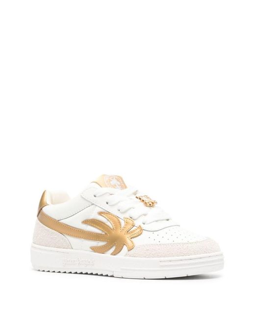 Palm Angels Natural Palm Beach University Sneakers