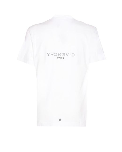 Givenchy White T-Shirts And Polos for men