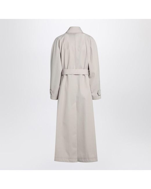 Dolce & Gabbana Gray Trench