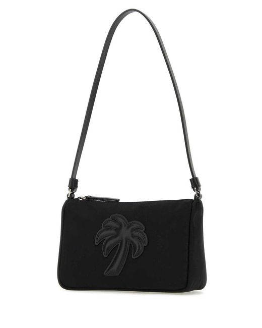 Palm Angels Black Handbags.