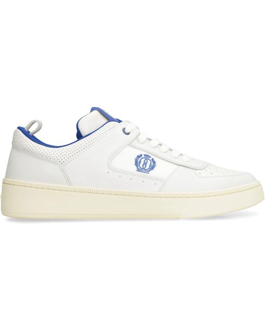 Bally White Riweira Leather Low-top Sneakers for men