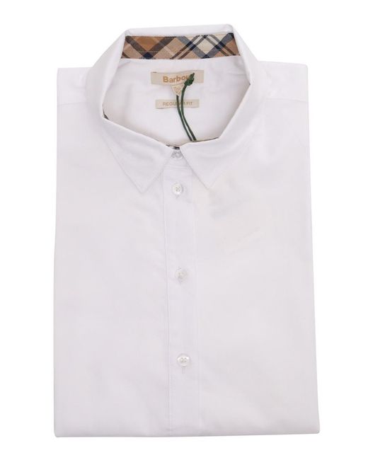 Barbour White Shirt