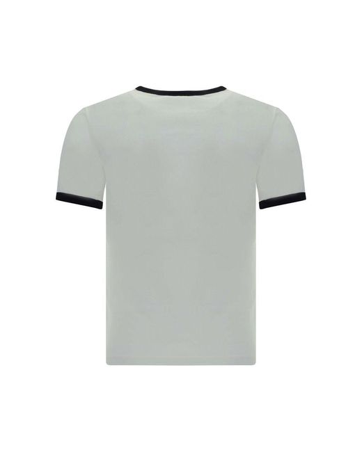 Courreges Gray Logo T-Shirt
