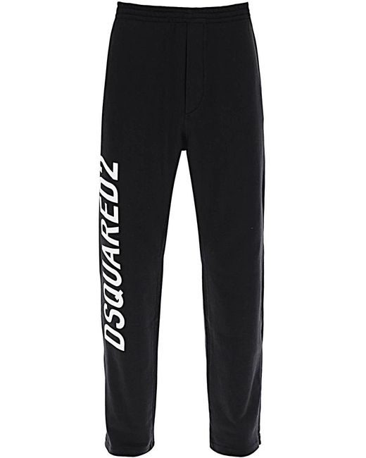 DSquared² Black Pantsshorts for men