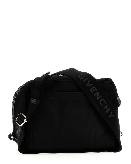 Givenchy Black Pandora Crossbody Bags for men