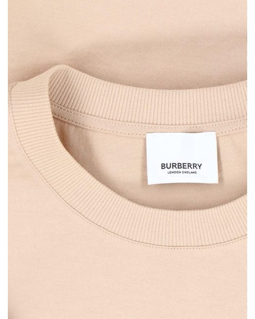 Burberry Natural T-Shirts And Polos for men