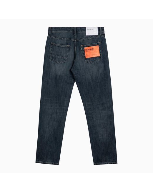 Department 5 Blue Regular Denim Jeans for men