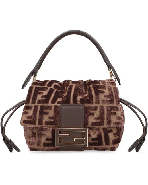 Fendi Brown Minibag Mom Baguette Small