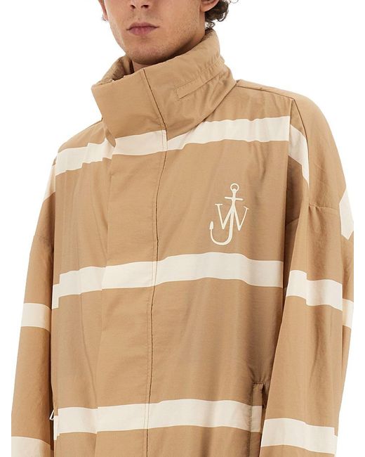 J.W. Anderson Natural Jacket With Logo for men