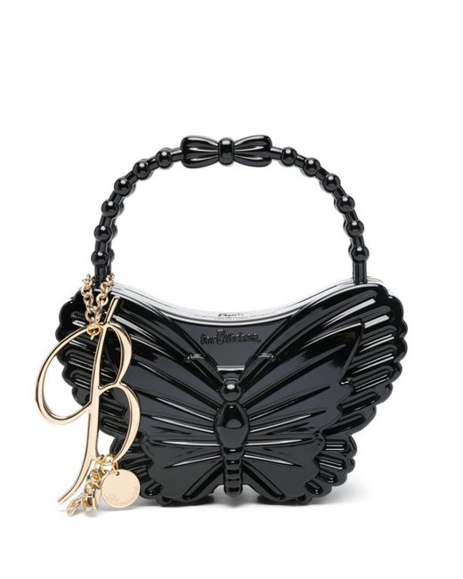 Blumarine Black Butterfly Shaped Handbag