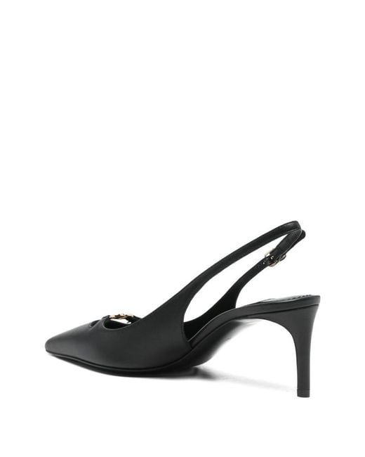 Dolce & Gabbana Black Slingback "Lollo"