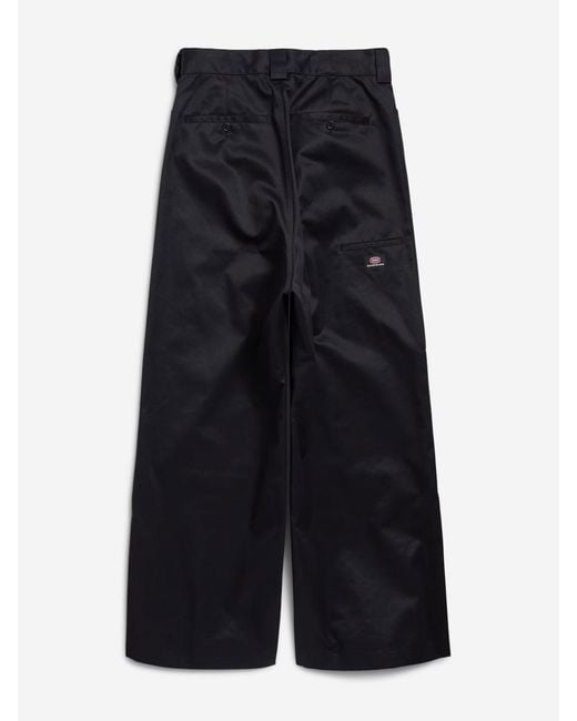 Balenciaga Blue Utility Workwear Trousers for men
