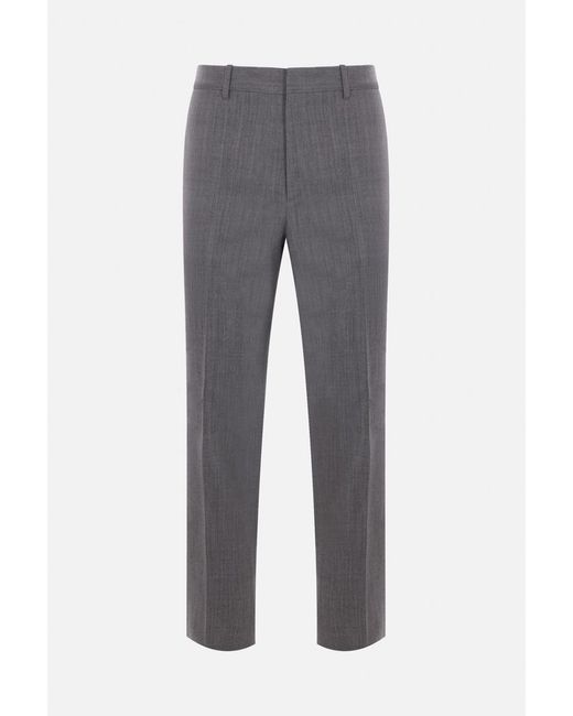Jil Sander Gray Trousers for men
