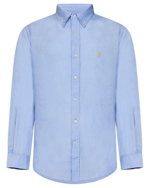 Polo Ralph Lauren Blue Shirt for men