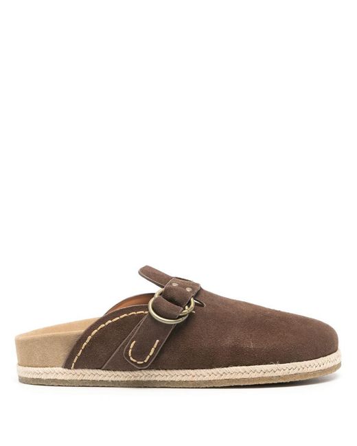 Polo Ralph Lauren Brown Turbach Clog-Sandals-Slide Shoes for men