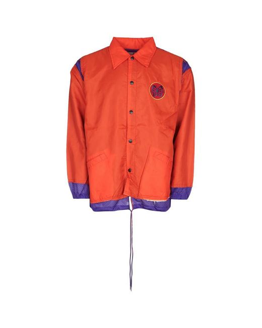 Needles Orange Jackets And Vests for men