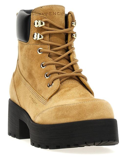 Givenchy Black 'Trekker' Ankle Boots