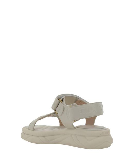 Gucci White Sandals