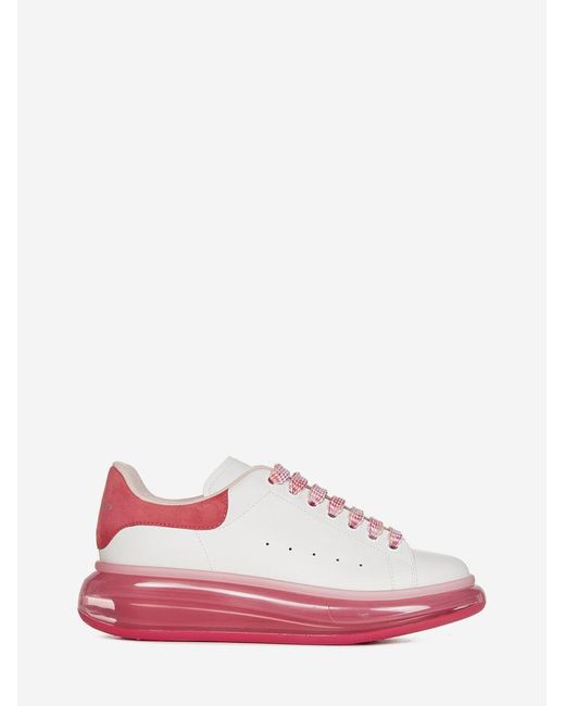 Alexander McQueen Pink Oversize Sneakers