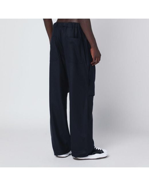 DARKPARK Blue Track Pants for men