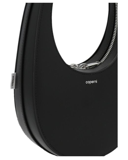 Coperni Black 'swipe Bag Mini' Crossbody Bag