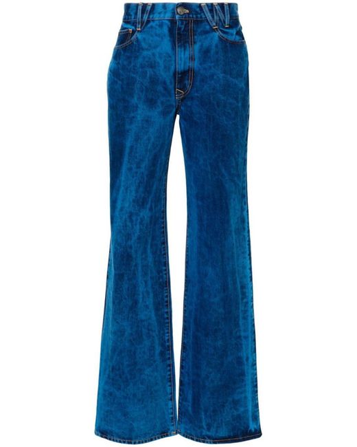 Vivienne Westwood Blue Flared Denim Jeans
