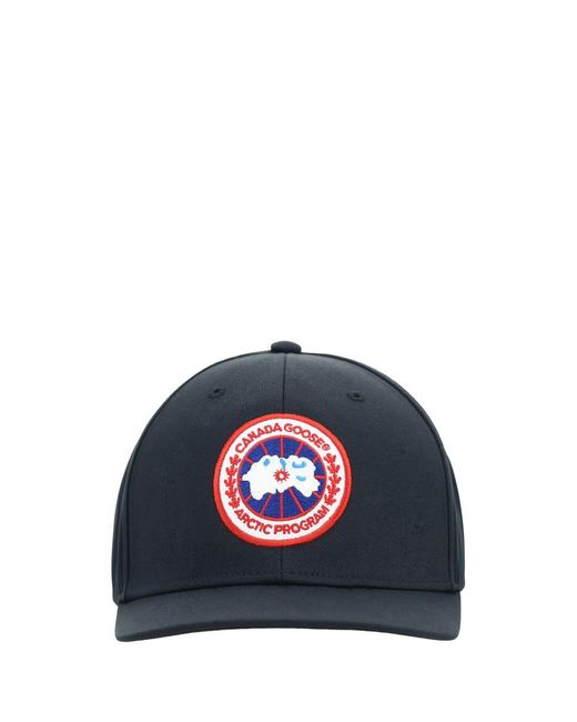Canada Goose Blue Cappello Da Baseball Arctic for men