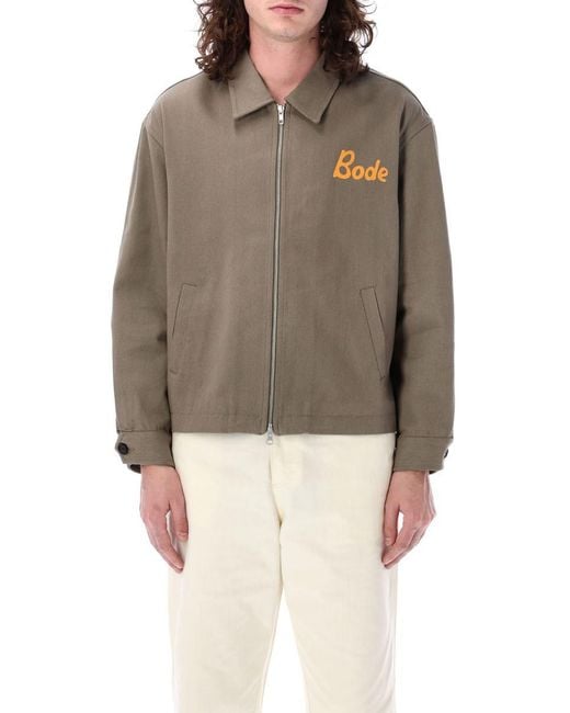 Bode Natural Low Lying Summer Club Jacket for men