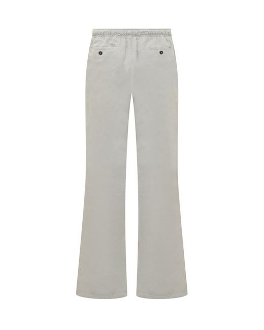 Palm Angels Gray Pants With Monogram Pa for men