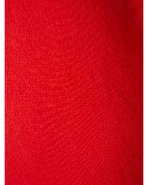 Jacquemus Red Knit Dress Castagna