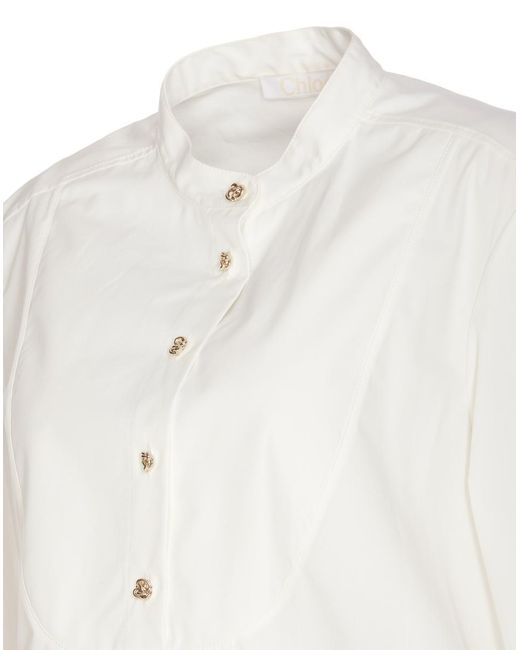 Chloé White Chloè Shirts