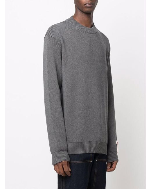 Golden Goose Deluxe Brand Gray Sweaters for men