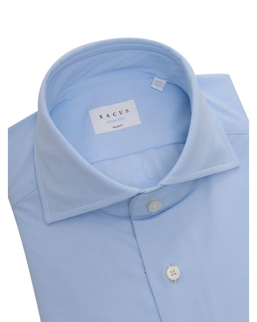 Xacus Blue Shirt for men