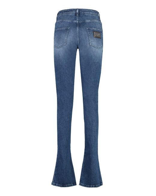 Dolce & Gabbana Blue 5-Pocket Skinny Jeans