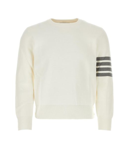 Thom Browne White Knitwear for men