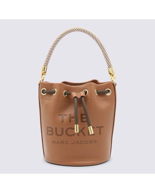 Marc Jacobs Argan Oil Brown Leather The Bucket Bag