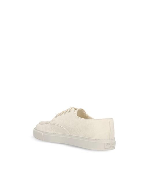 Prada White Low Shoes for men